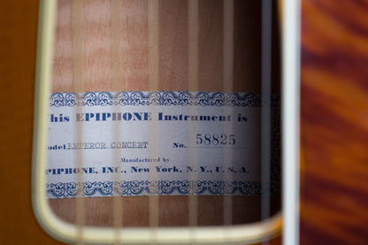 Epiphone Emperor Concert Arch Top Acoustic Guitar (1949)