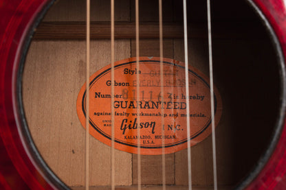 Gibson Everly Brothers Flat Top Acoustic Guitar (1966)