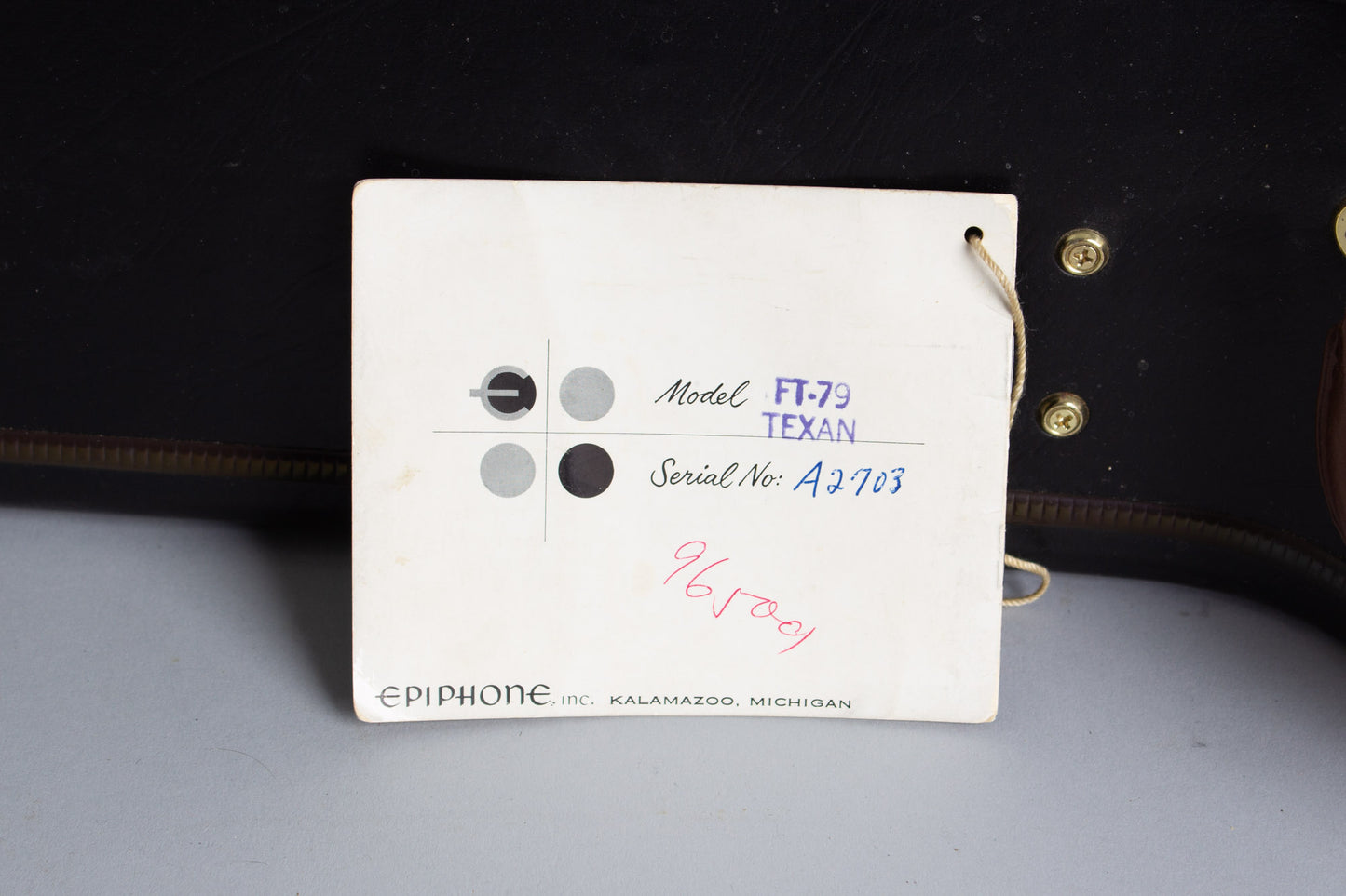 Epiphone FT-79 Texan Flat Top Acoustic Guitar (1960)