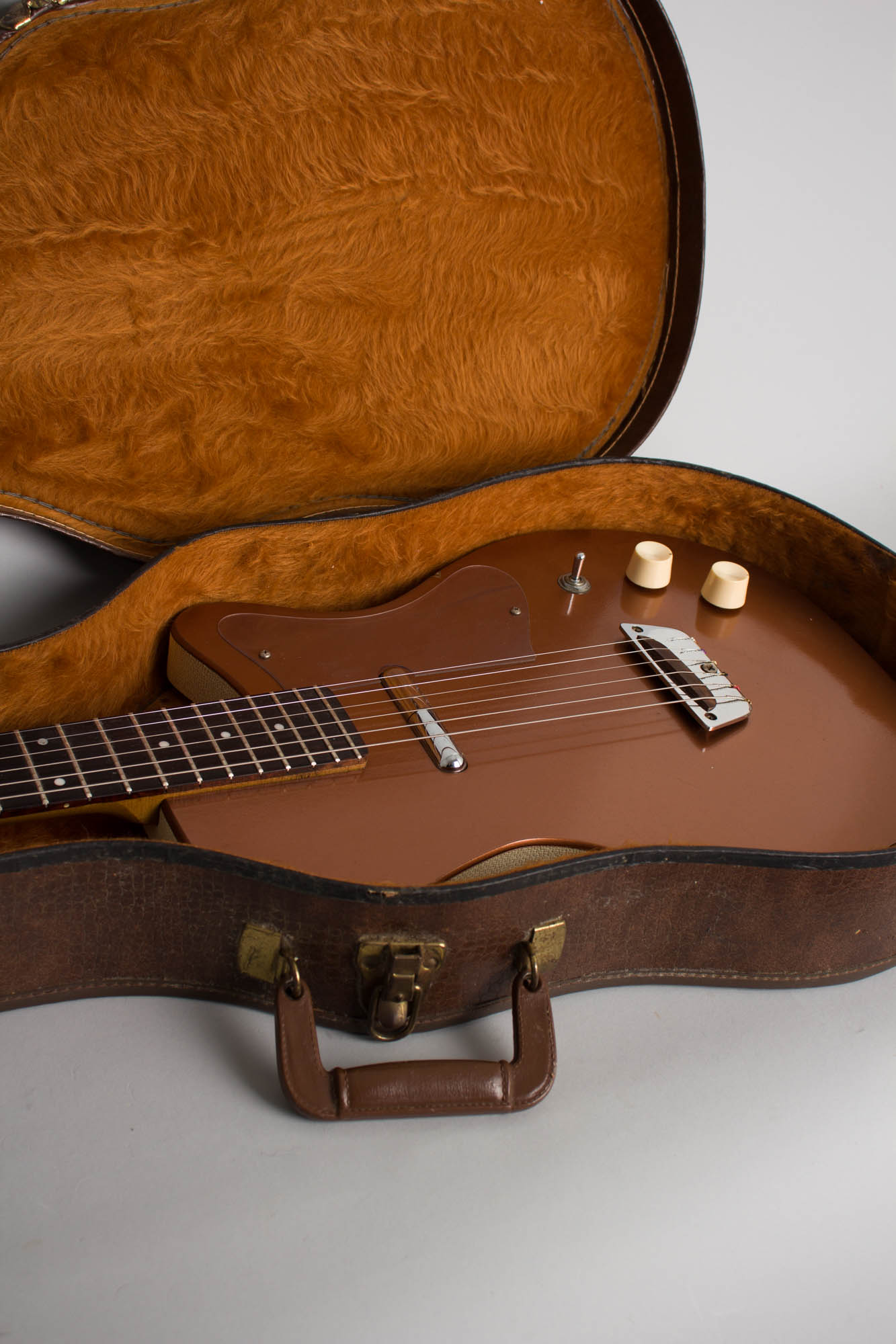 Danelectro Silvertone Model 1300 Semi-Hollow Body Electric Guitar (1958)