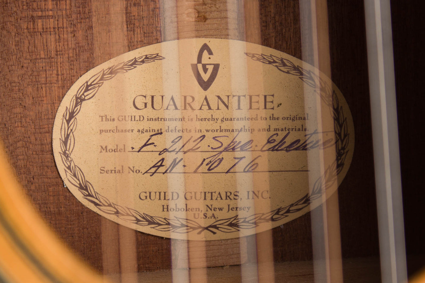 Guild F-212E 12 String Flat Top Acoustic-Electric Guitar (1967)