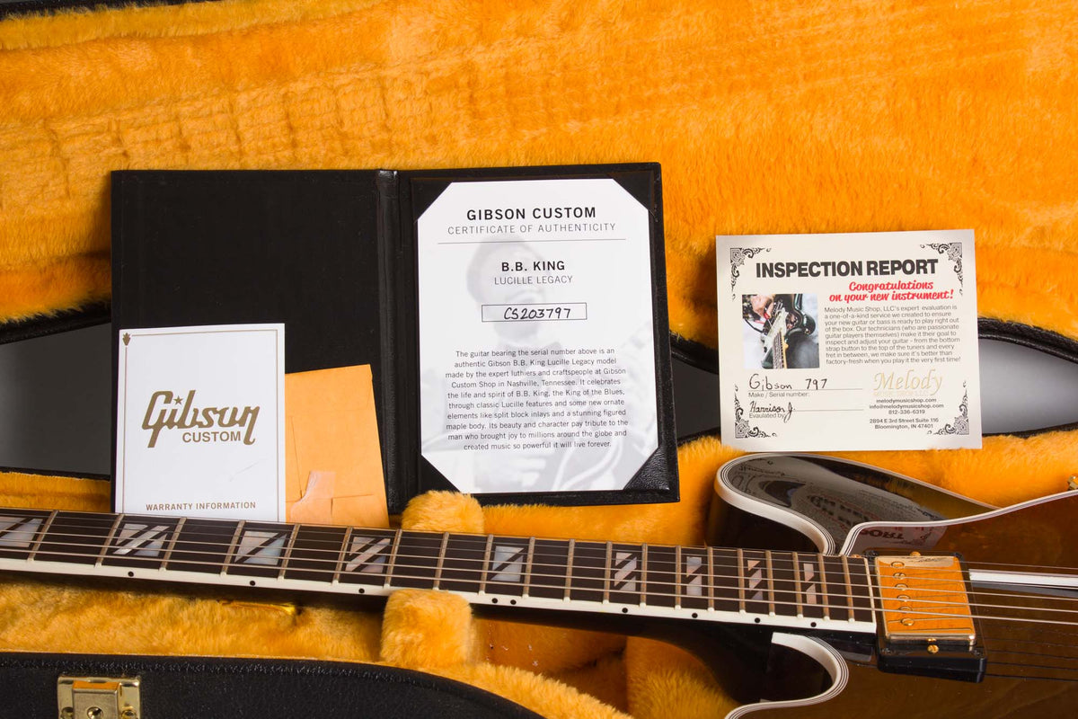 Gibson Custom Shop B.B. King Lucille Legacy Semi-Hollow Body Electric Guitar (2022)