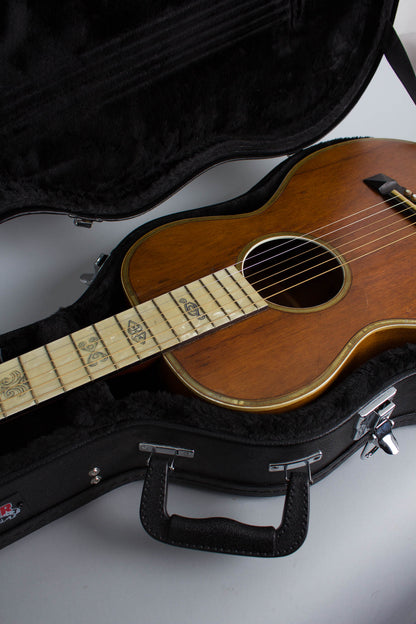 Oscar Schmidt Sovereign Standard Size Koa Flat Top Acoustic Guitar (1930)