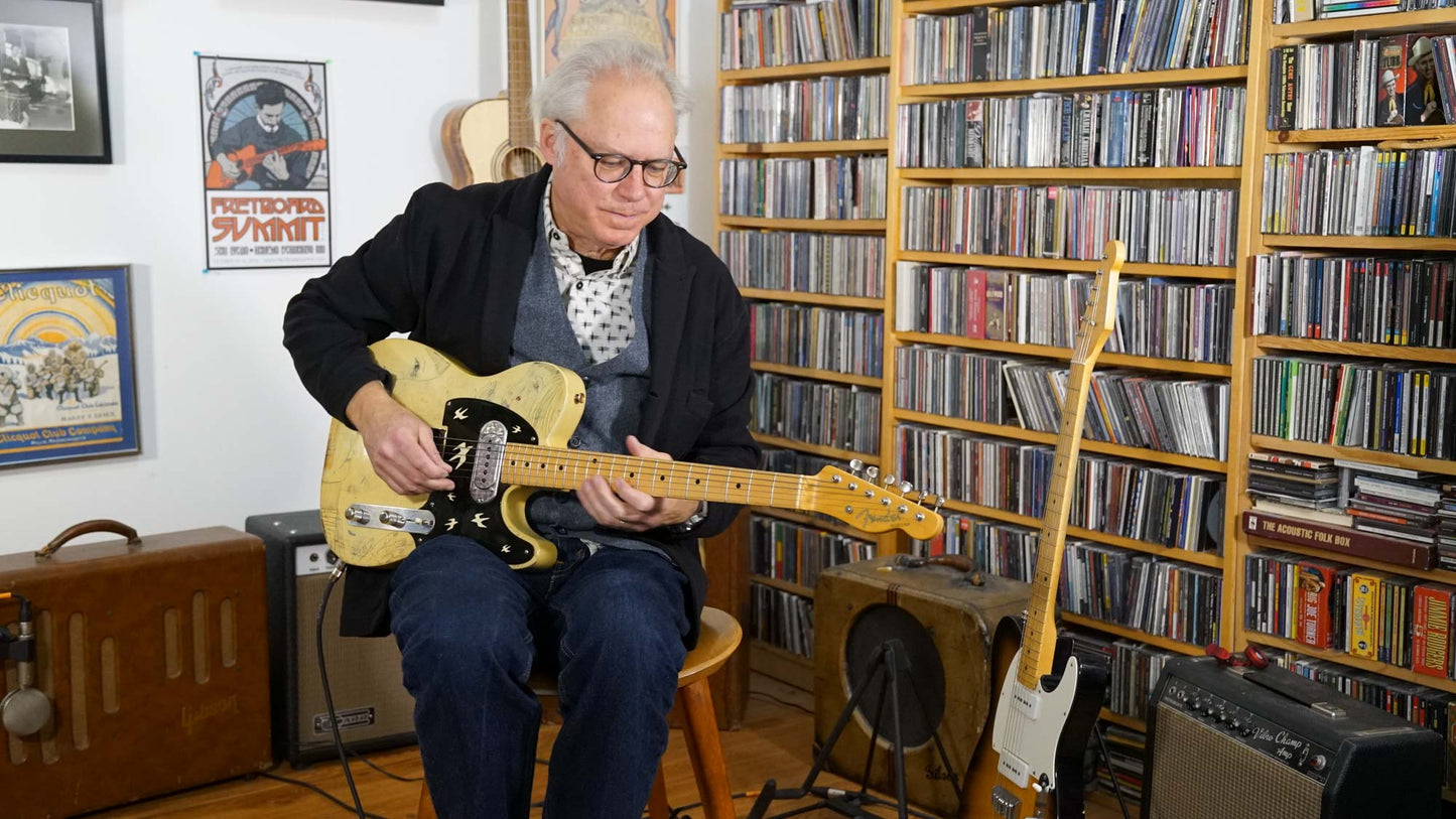 J.W. Black Telecaster Custom Owned and Used by Bill Frisell Solid Body Electric Guitar