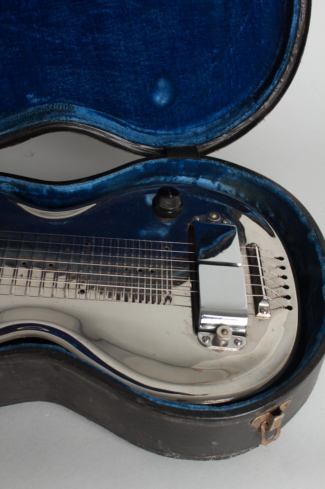Rickenbacker Silver Hawaiian Lap Steel Electric Guitar (1937)