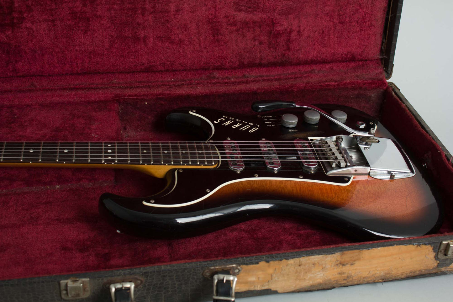 Burns Jazz Split Sound Solid Body Electric Guitar (1964)