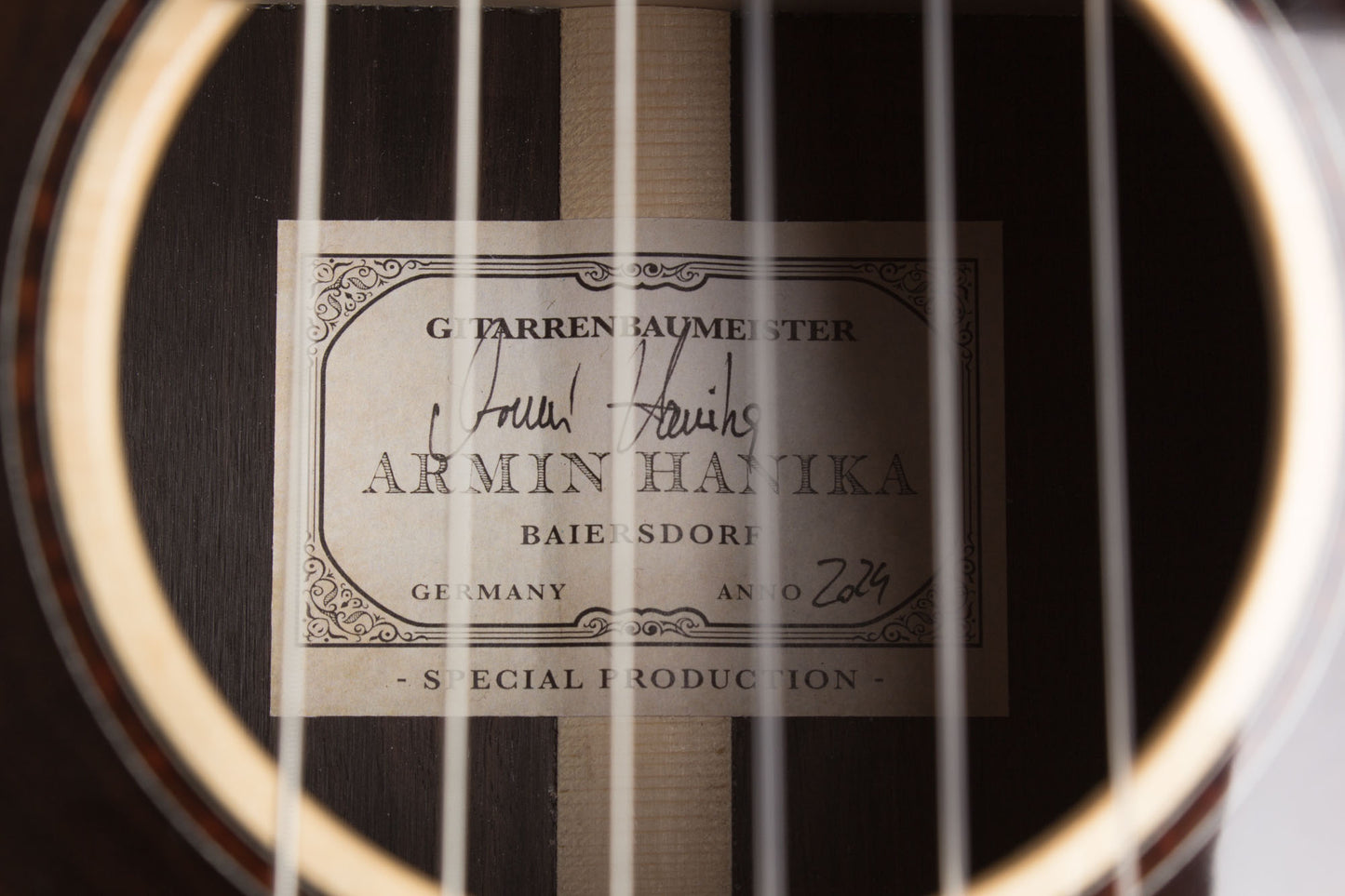 Armin Hanika Special Production Classical Guitar (2024)