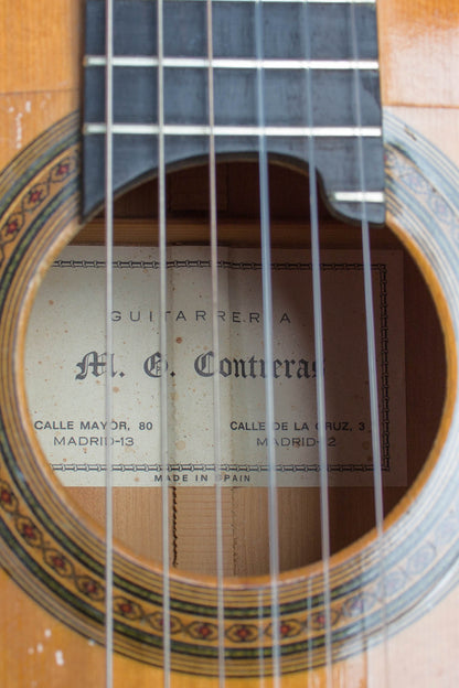Manuel Contreras Flamenco Guitar (1970s)