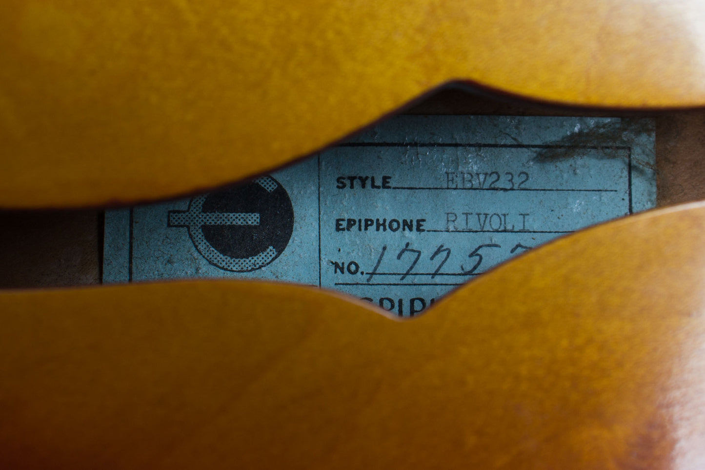 Epiphone Rivoli EBV232 Electric Bass Guitar (1964)