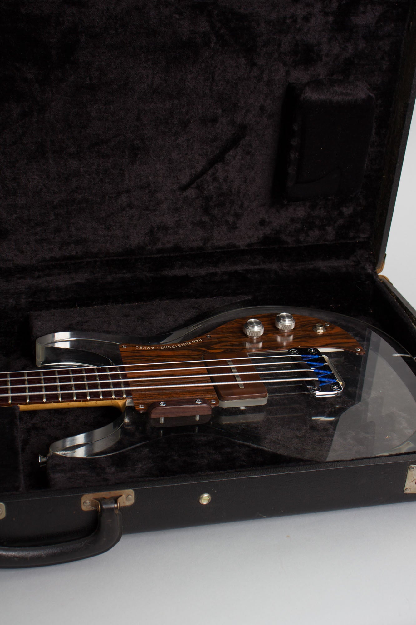Ampeg Dan Armstrong Solid Body Electric Bass Guitar (1969)
