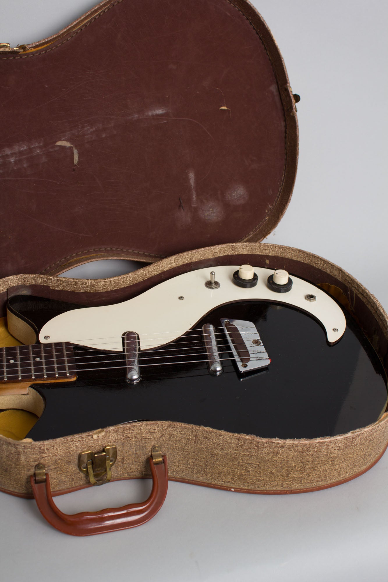Danelectro Standard Model 3021 Owned and Used by Elliott Sharp Semi-Hollow Body Electric Guitar (1959)