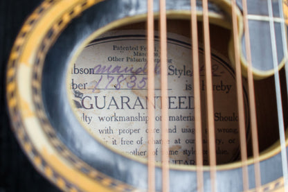 Gibson H-2 Carved Top Mandola (1912)
