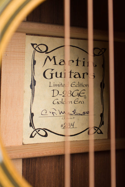 C. F. Martin D-28GE Golden Era Limited Edition #284 Flat Top Acoustic Guitar (2001)