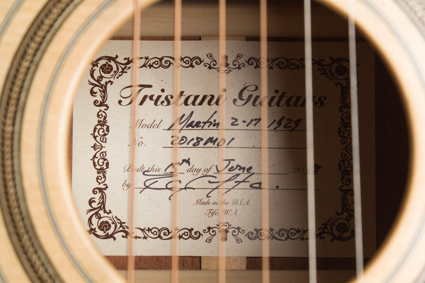 Tristani 2-17 Style Acoustic Guitar (2018)