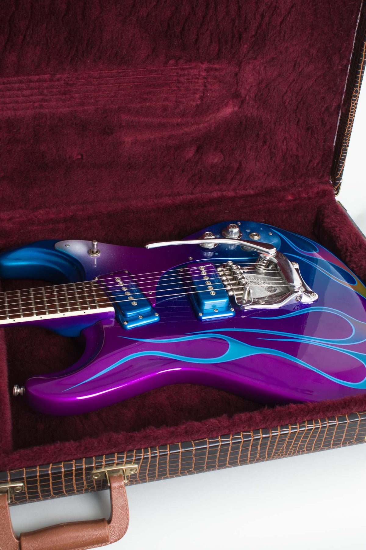 Mosrite Ventures Model Custom Finished for Semie Moseley Solid Body Electric Guitar (1966)