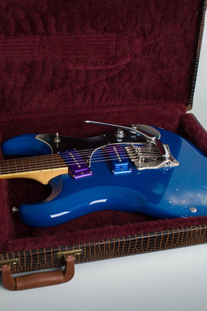 Mosrite Semie Moseley Model Handpainted by Wayne Jarrett Solid Body Electric Guitar (1992)