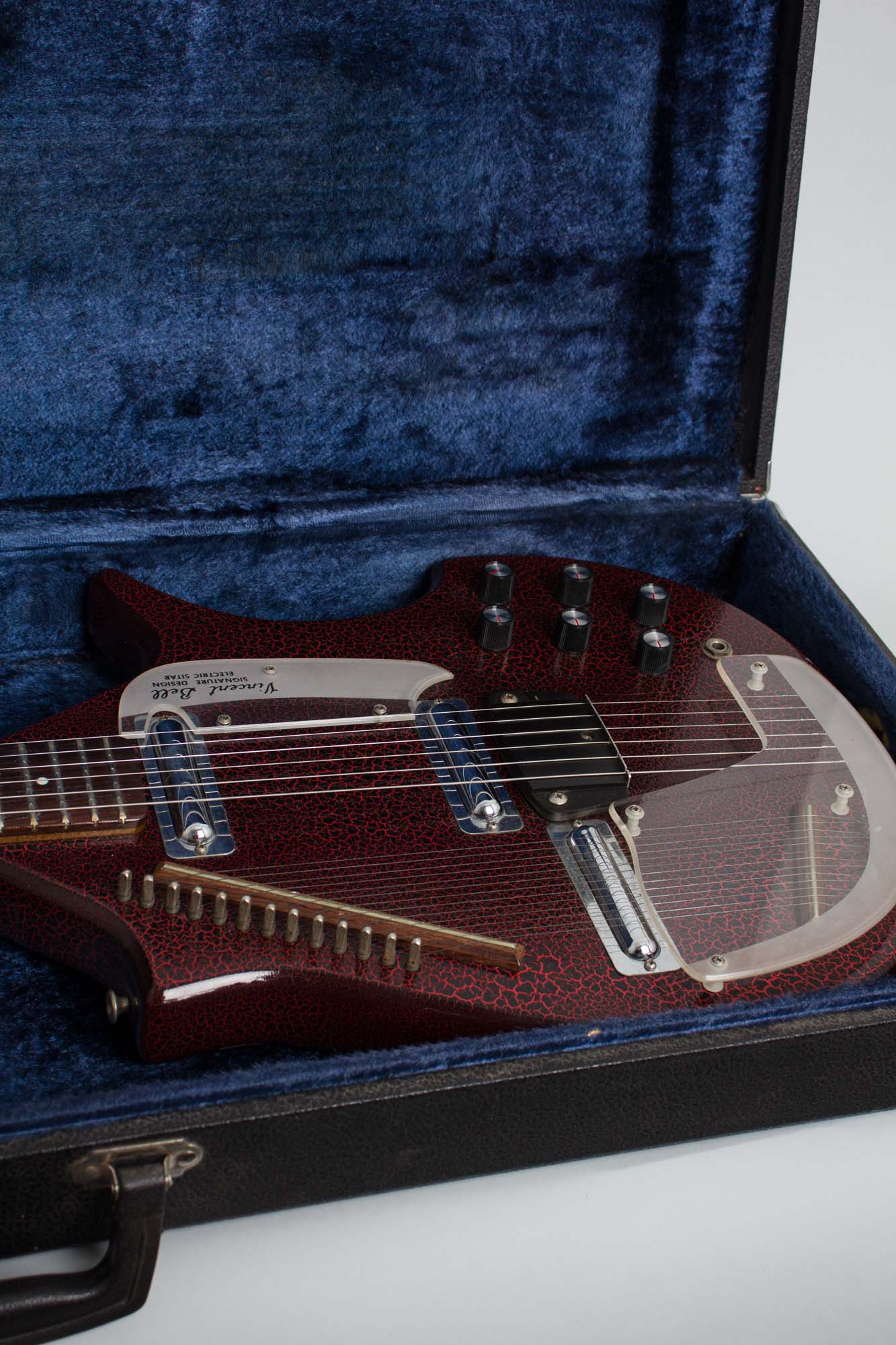 Danelectro Coral Vincent Bell Sitar Semi-Hollow Body Electric Guitar (1968)
