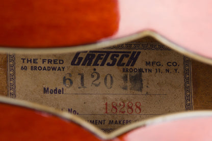 Gretsch Model 6120 Chet Atkins Hollow Body Arch Top Hollow Body Electric Guitar (1956)