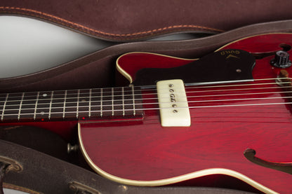 Guild M-65 Freshman Owned and Used by Elliott Sharp Thinline Hollow Body Electric Guitar (1962)