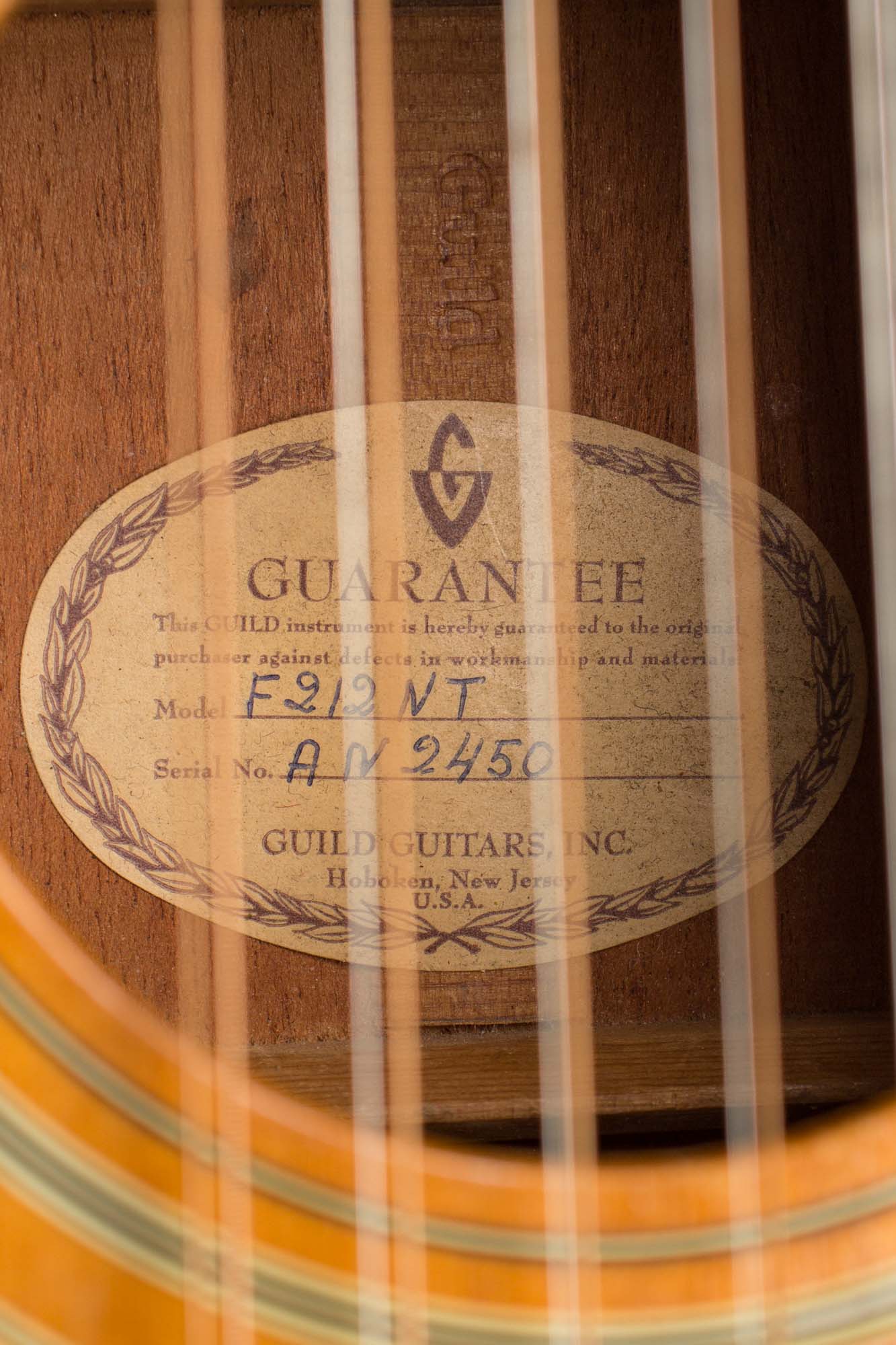 Guild F-212 12 String Flat Top Acoustic Guitar (1970)