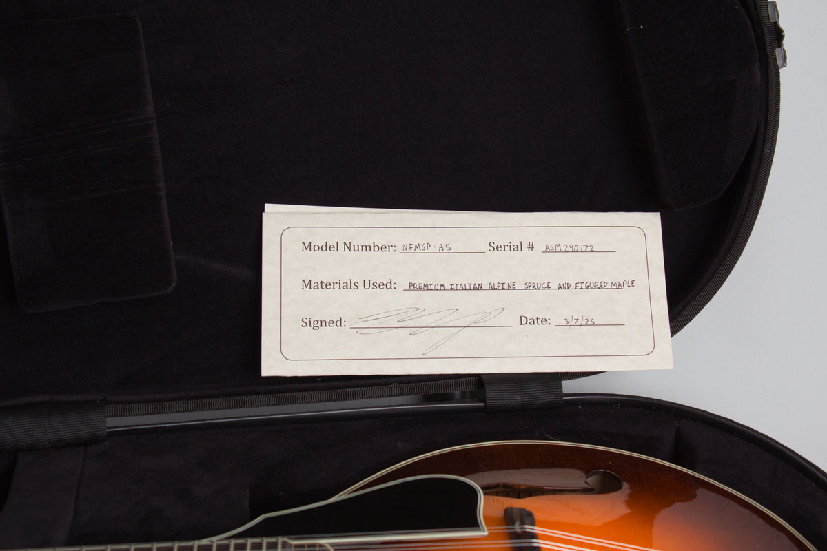 Northfield NFMSP-A5 Carved Top Mandolin (2025)