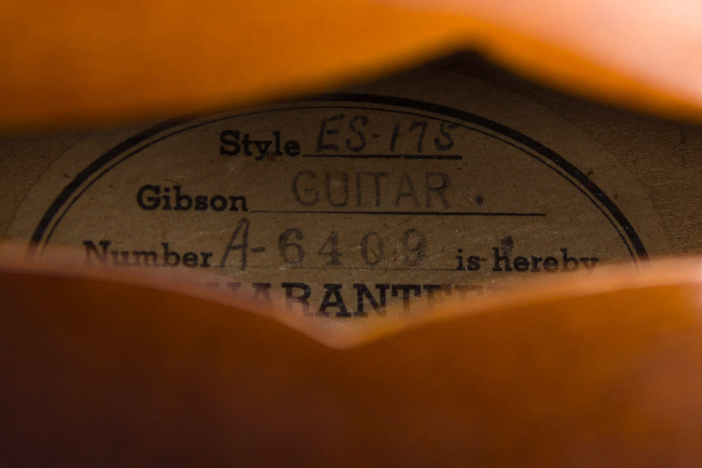 Gibson ES-175 Arch Top Hollow Body Electric Guitar (1950)