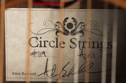 Circle Strings A-1 10 String Acoustic Flat Top Guitar (2018)