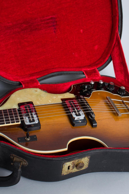 Hofner Model 459TZ Semi-Hollow Body Electric Guitar (1968)