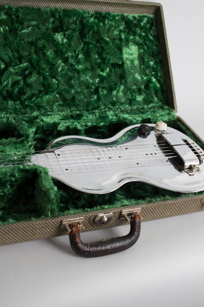 Rickenbacker Silver Hawaiian Lap Steel Electric Guitar (1939)