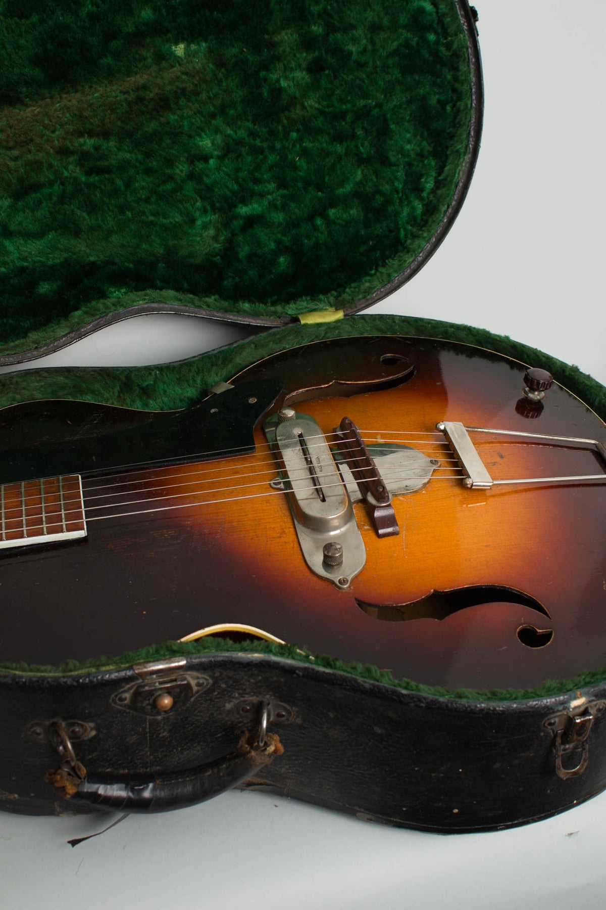 Dobro Electric Spanish Arch Top Hollow Body Electric Guitar (1936)