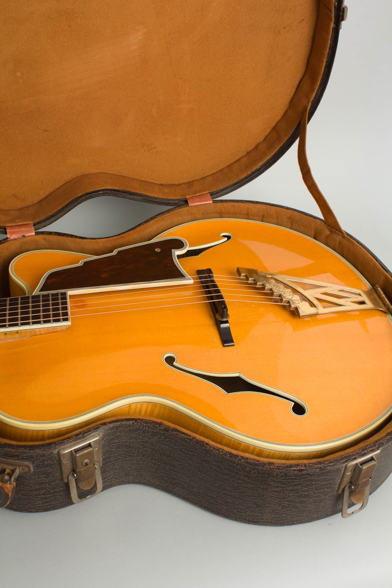 D'Angelico Excel Cutaway Arch Top Acoustic Guitar (1960)
