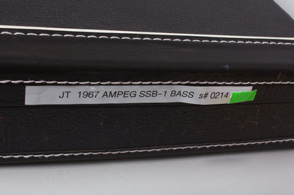 Ampeg SSB-1 Owned by Jeff Tweedy of Wilco Electric Bass Guitar (1967)