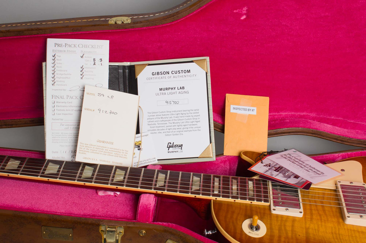 Gibson Les Paul '59 Standard Custom Shop Murphy Lab Solid Body Electric Guitar (2021)