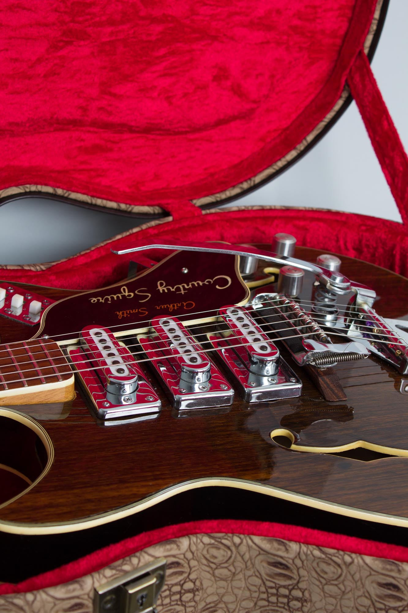 Merlin Arthur Smith Country Squire Thinline Hollow Body Electric Guitar (1967)