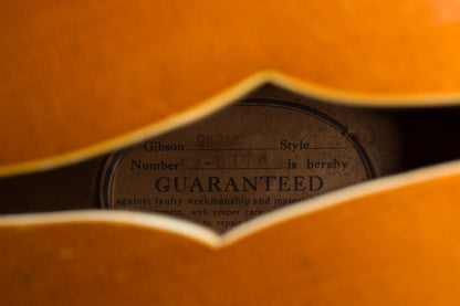 Gibson L-5 PN Arch Top Acoustic Guitar (1940)