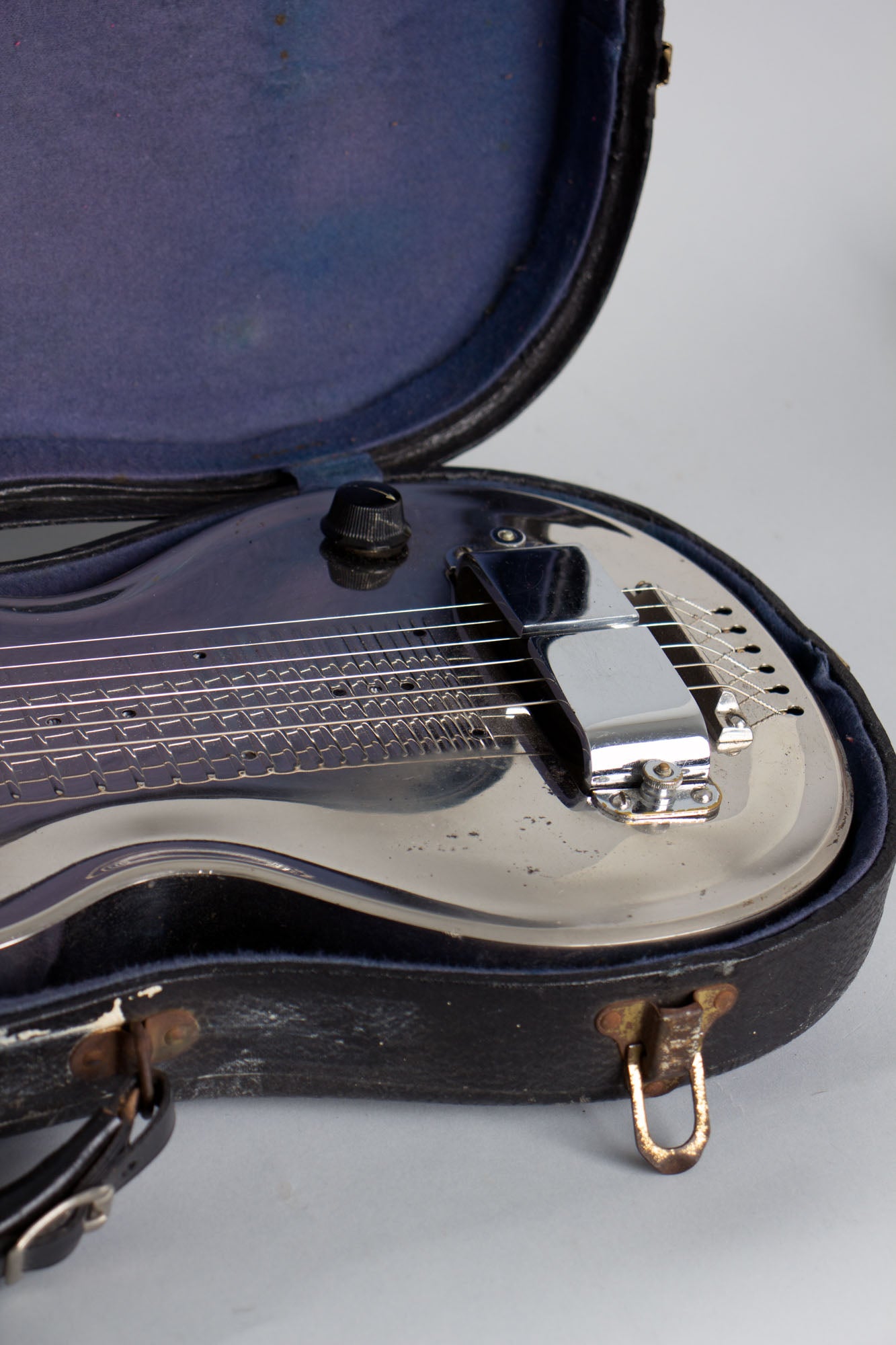 Rickenbacker Silver Hawaiian Lap Steel Electric Guitar (1937)