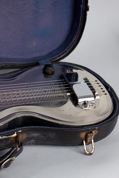 Rickenbacker Silver Hawaiian Lap Steel Electric Guitar (1937)