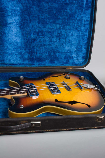 Burns Baldwin GB-66 Hollow Body Electric Bass Guitar (1966)