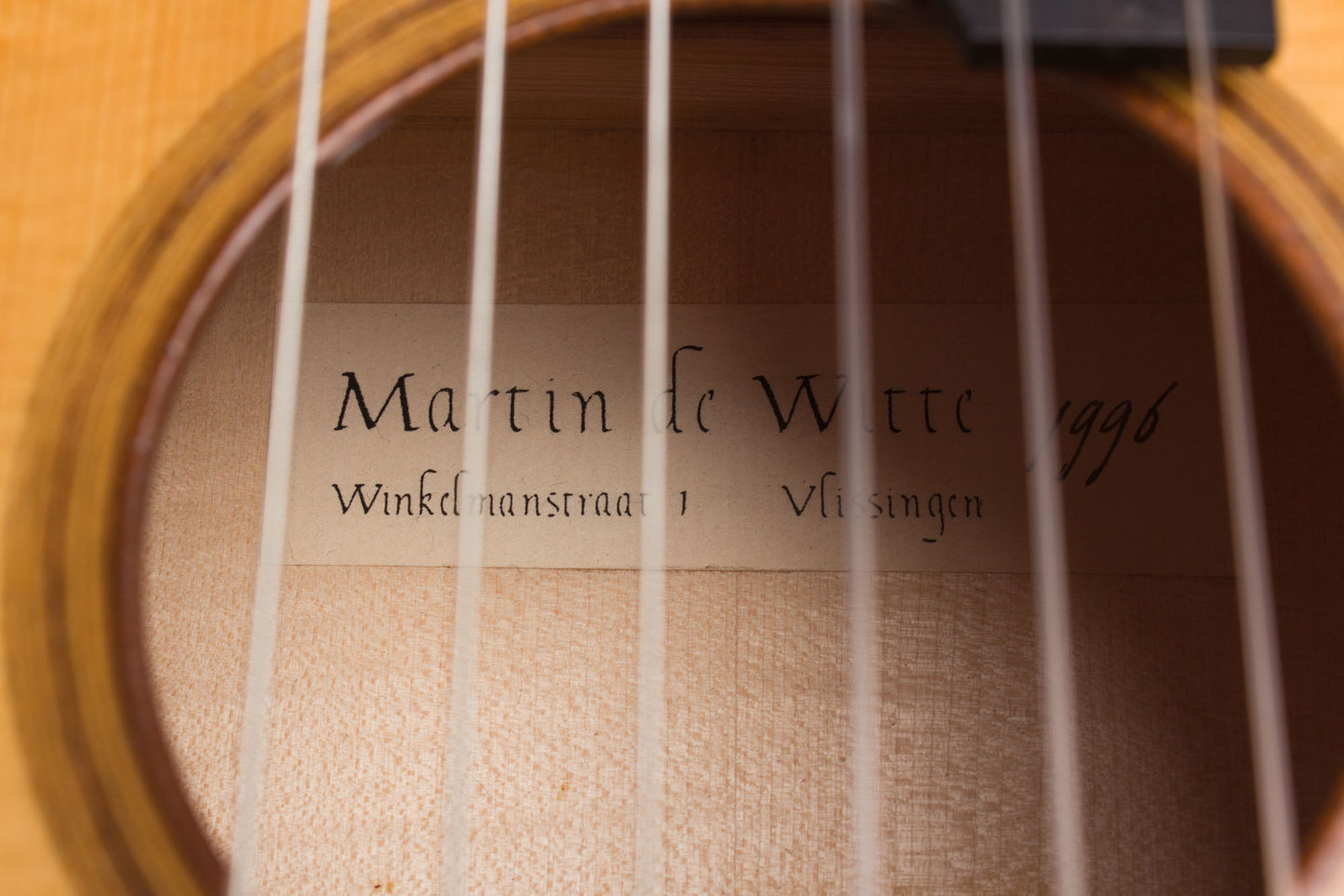 Martin DeWitte Stauffer Style Romantic Guitar (1996)
