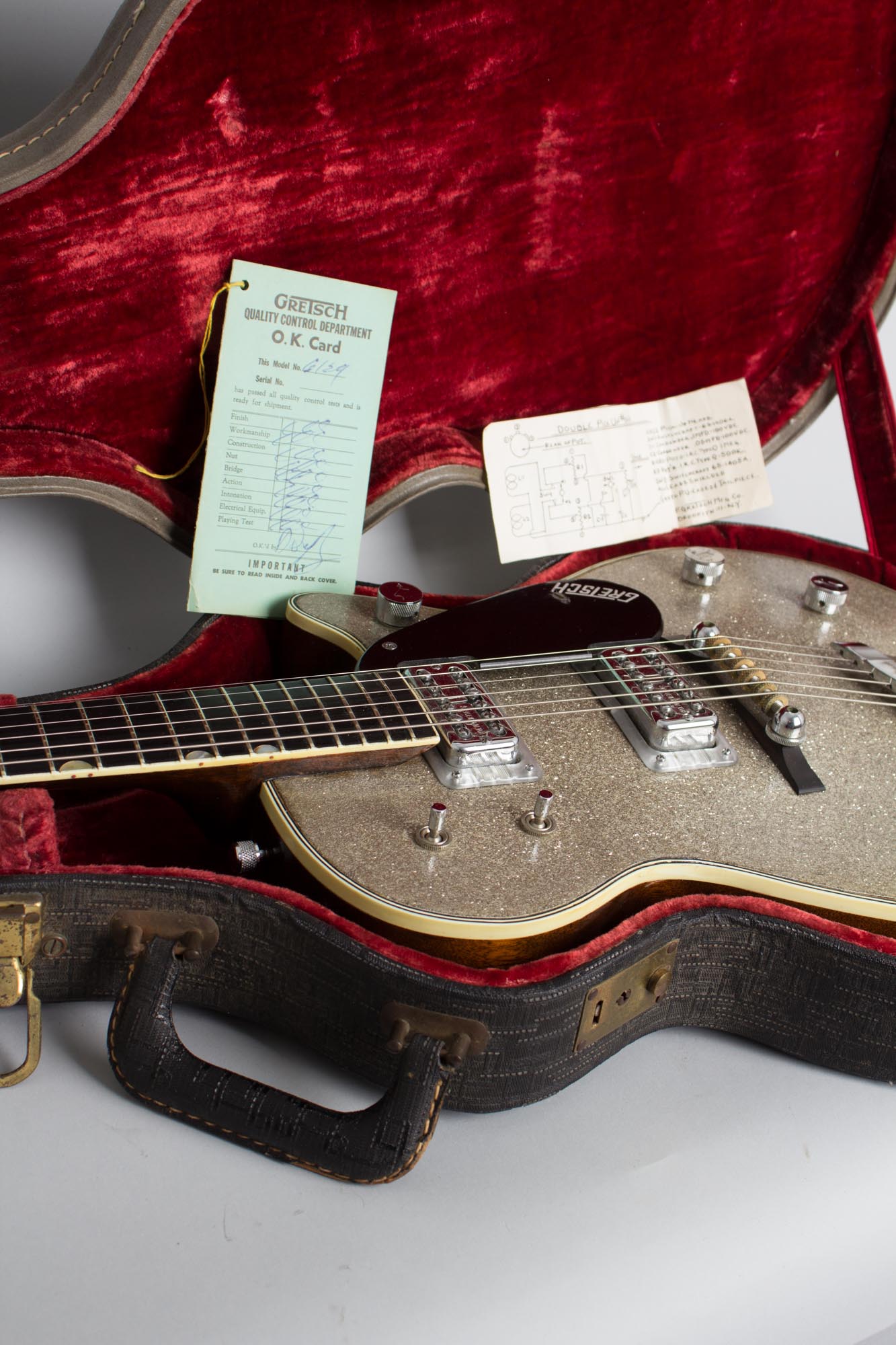Gretsch Silver Jet Solid Body Electric Guitar (1960)