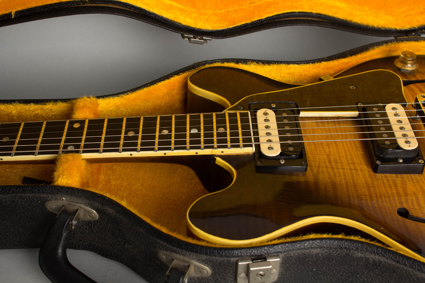 Steve Carr Mini-335 Owned and used by Elliott Sharp Semi-Hollow Body Electric Guitar (1981)