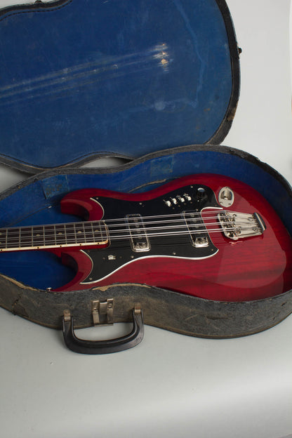 Hagstrom H-8 8-String Bass Solid Body Electric Bass Guitar (1968)
