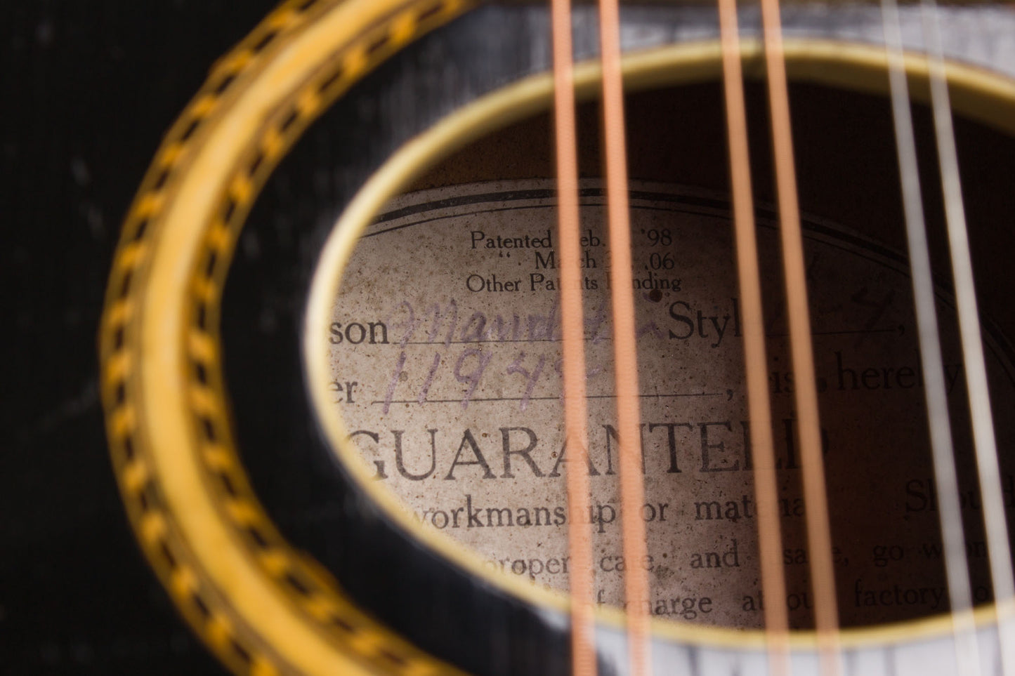 Gibson A-4 Carved Top Mandolin (1911)