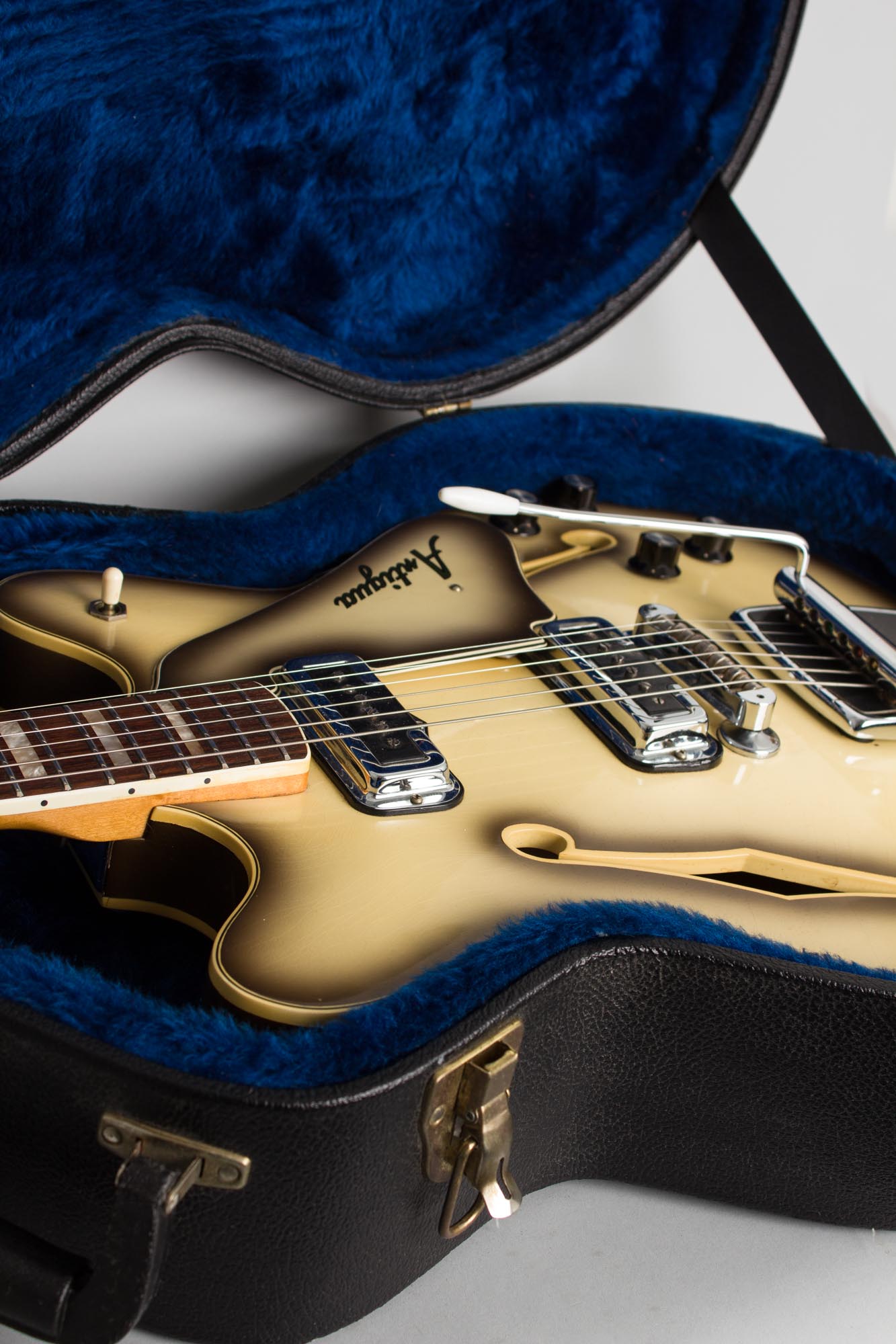 Fender Coronado II Antigua Thinline Hollow Body Electric Guitar (1968)