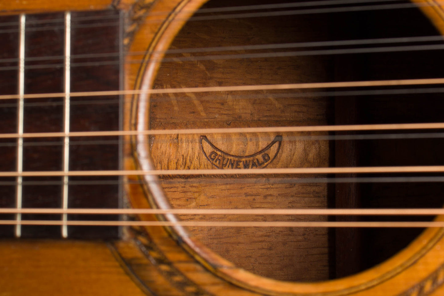 Grunewald 12 String Flat Top Acoustic Guitar (1902)
