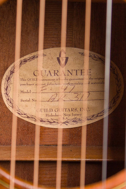 Guild F-47 Flat Top Acoustic Guitar (1967)