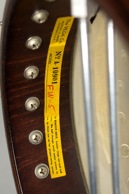 Vega FW-5 Folk Wonder 5 String Banjo (1963)
