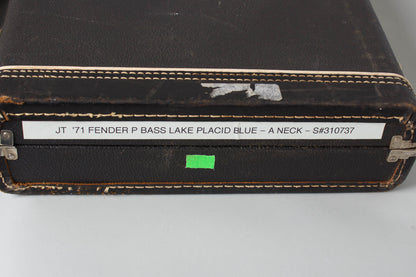 Fender Precision Bass Owned by Jeff Tweedy of Wilco Solid Body Electric Bass Guitar (1971)