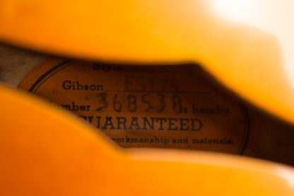 Gibson ES-175 Arch Top Hollow Body Electric Guitar (1965)