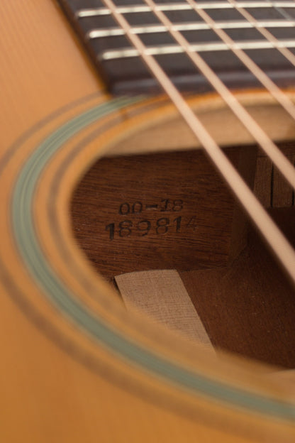 C. F. Martin 00-18 Flat Top Acoustic Guitar (1963)